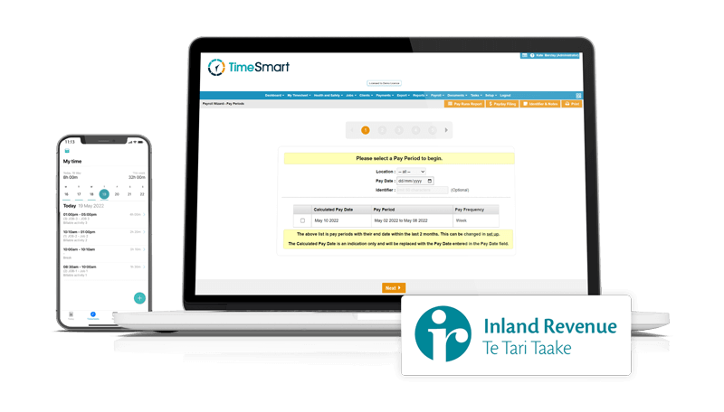TimeSmart Payroll Filing 2